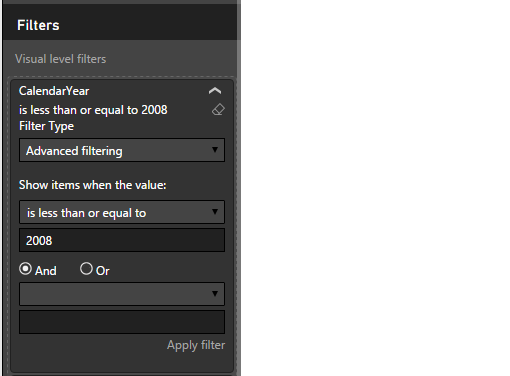 Función ALLSELECTED. Ejemplo de uso