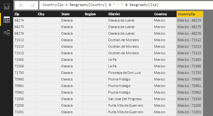 Función CONCATENATE: Ejemplo de uso