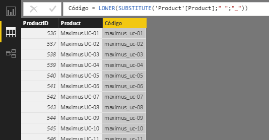 Función SUBSTITUTE: Ejemplo de uso