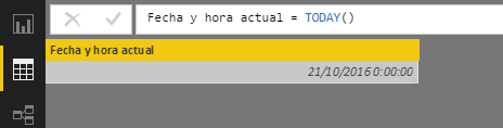 Función TODAY: Ejemplo de uso