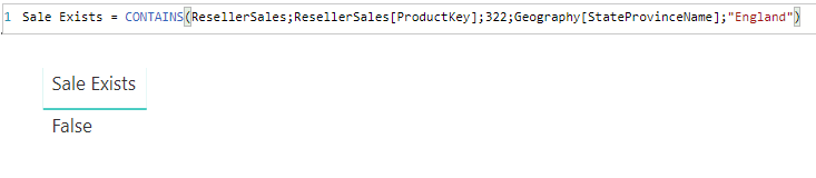 Función CONTAINS. Ejemplo de uso