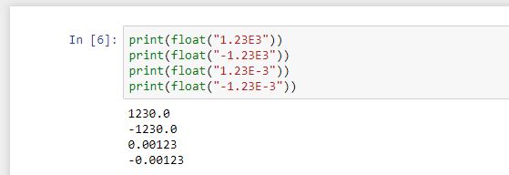 Float function. Example of use