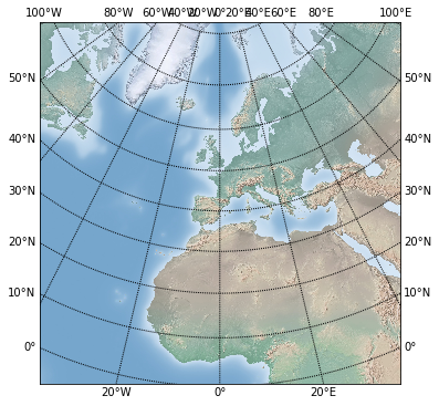 Lambert Conformal Projection