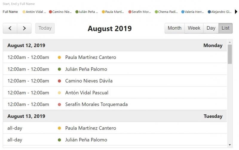 Calendar by MAQ Software