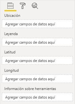 Configuración de Filled map