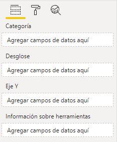 Configuración de Waterfall chart