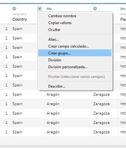 Herramienta "Crear grupo..."