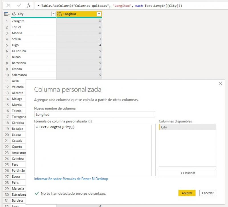 Función Text.Length