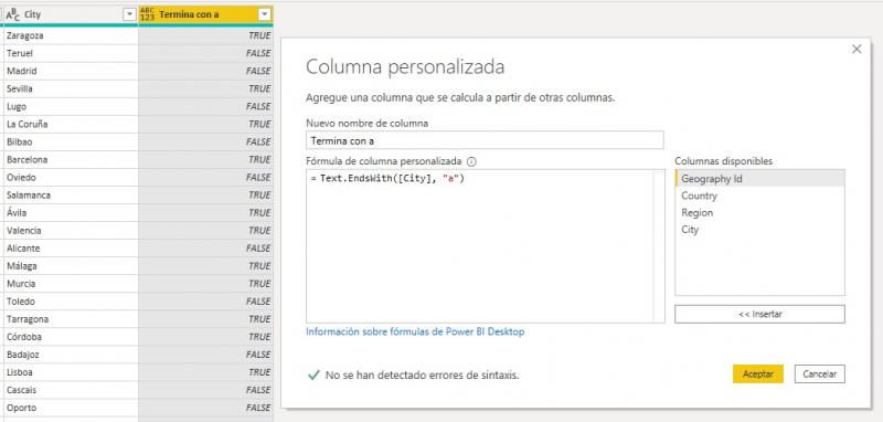 Función Text.EndsWith