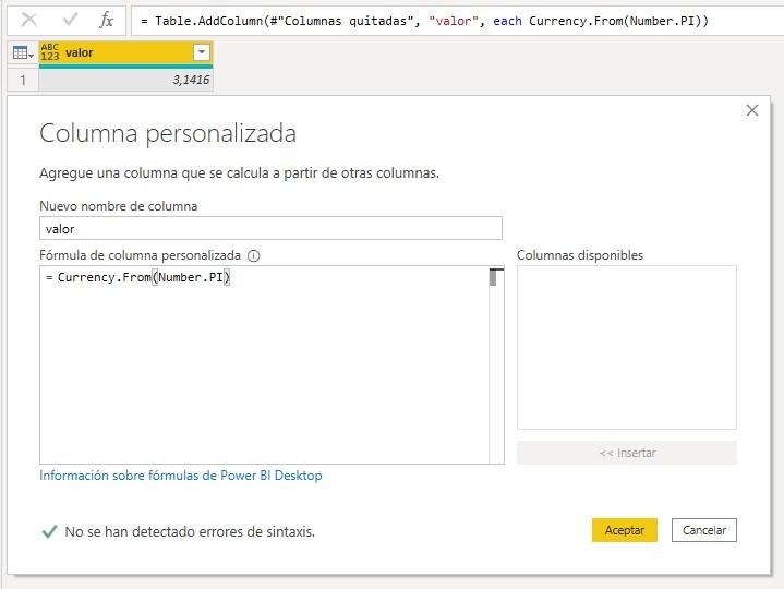 Función Currency.From