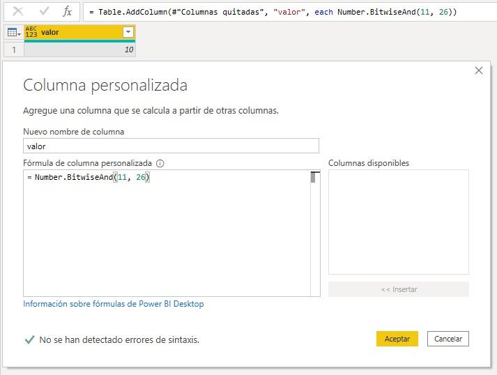 Función Number.BitwiseAnd