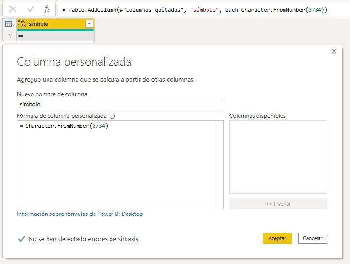 Función Character.FromNumber