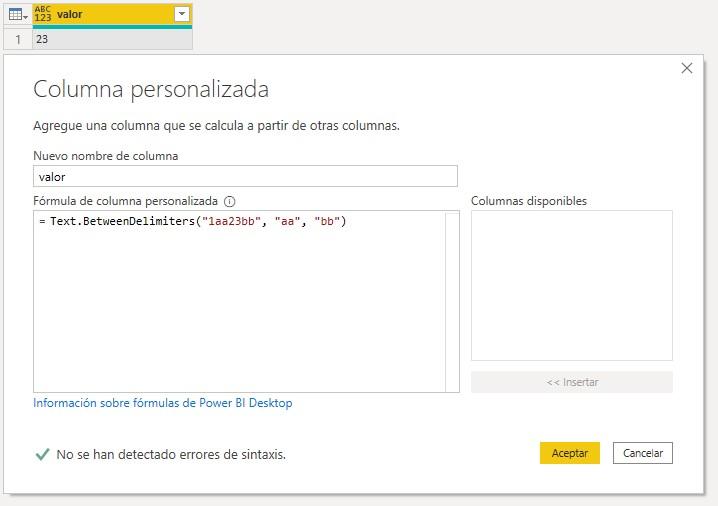 Función Text.BetweenDelimiters