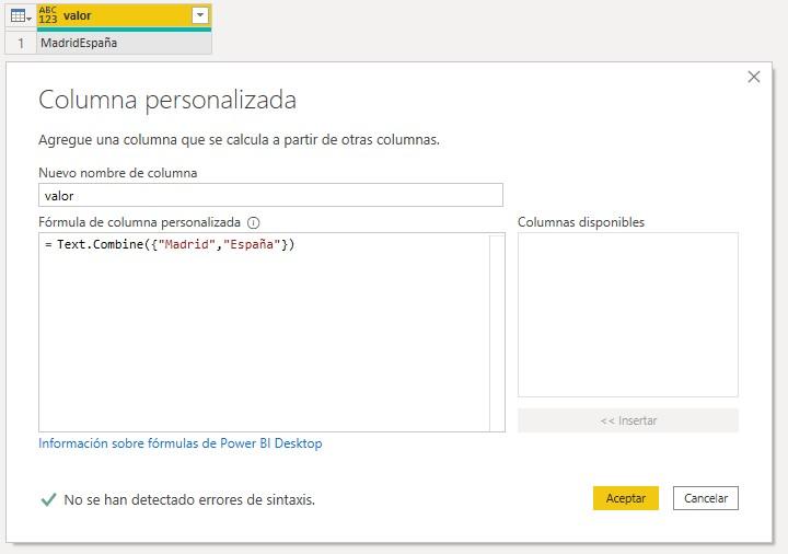 Función Text.Combine