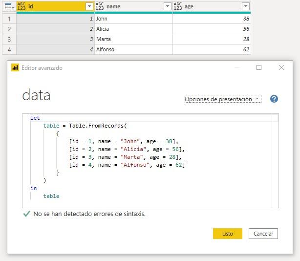 Función M Table.RemoveFirstN