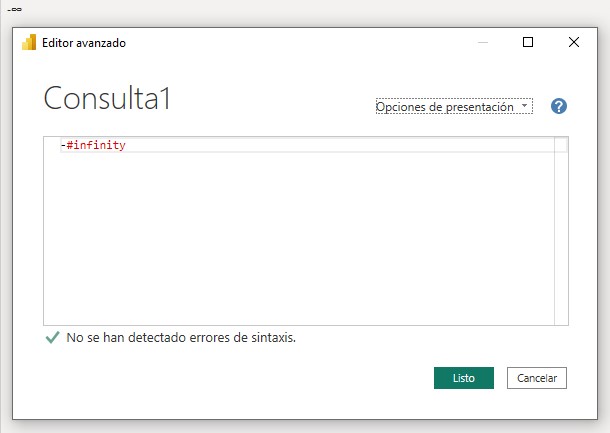 Identificador -#infinity