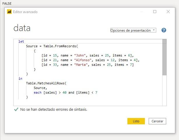 Función M Table.MatchesAnyRows