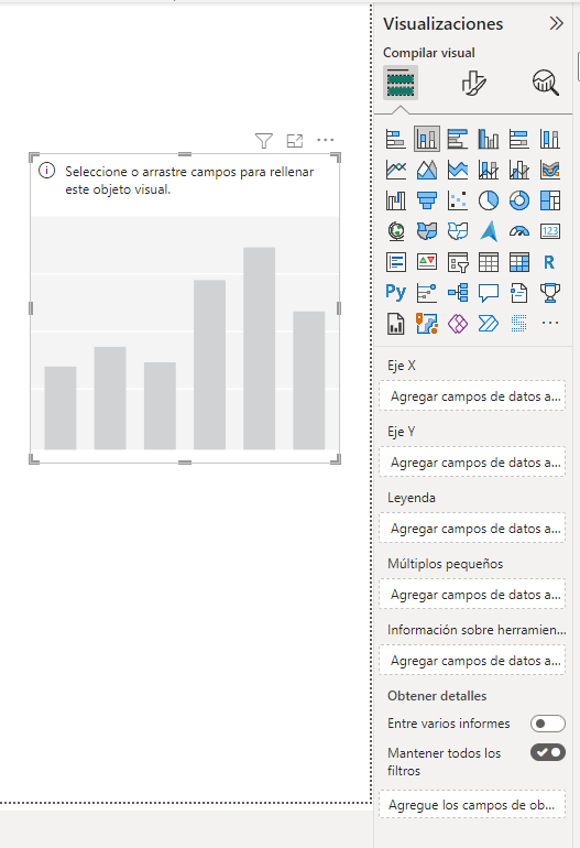 Creación de objetos visuales